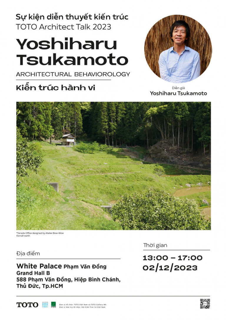 Diễn thuyết kiến trúc TOTO Architect Talk 2023 sẽ diễn ra tại TP. Hồ Chí Minh