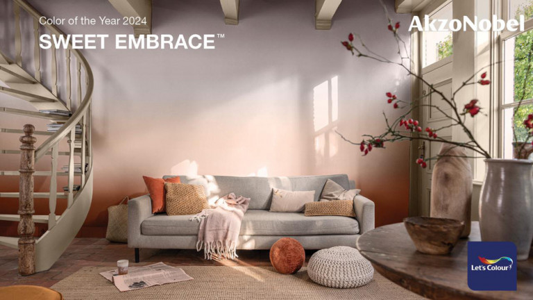 Sweet Embrace™- Hồng Khói Ấm - Màu của năm 2024