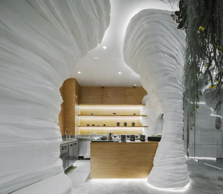 KSANA Tea House / Juti architects. Ảnh: © Peerapat Wimolrungkarat