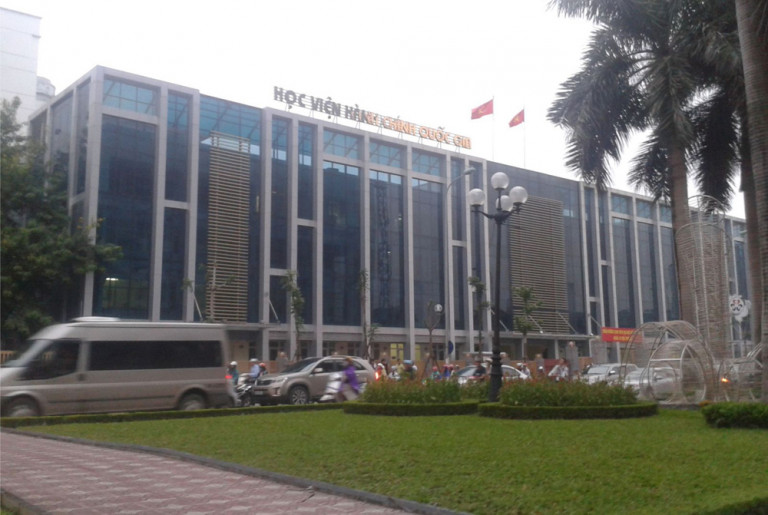 Hình 6. Phương án thiết kế và công trình sau khi hoàn thành.