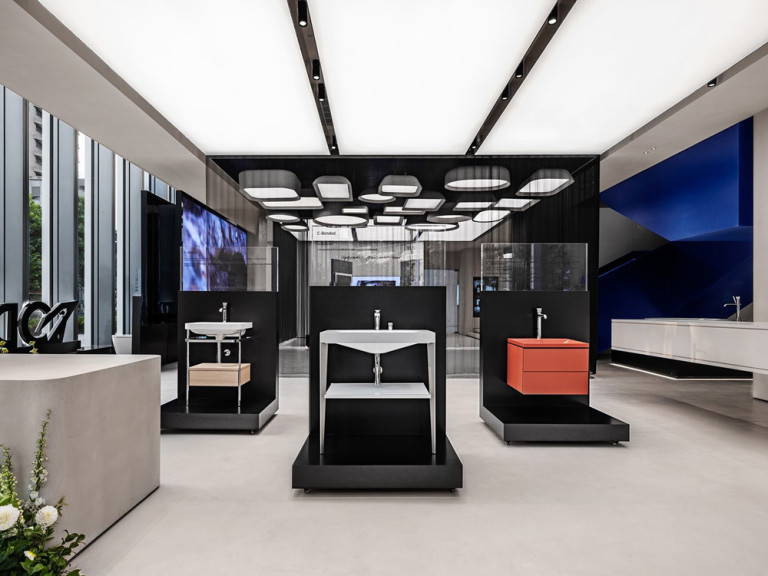 Khu vực trưng bày của Showroom Thượng Hải