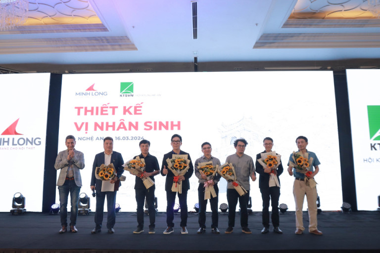 Các diễn giả tham gia hội thảo Thiết kế vị nhân sinh