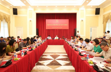 Quang cảnh buổi họp báo