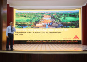 Ông Trần Thanh Mẫn - Giám đốc Hệ thống Xây dựng Hoàn thiện tại Sika Việt Nam trình bày về Hành trình phục dựng và bảo tồn di sản văn hóa.