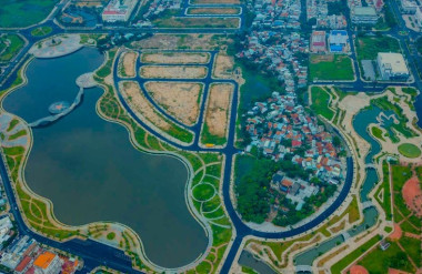 Thành phố Tuy Hòa, tỉnh Phú Yên từ trên cao Nguồn: Internet