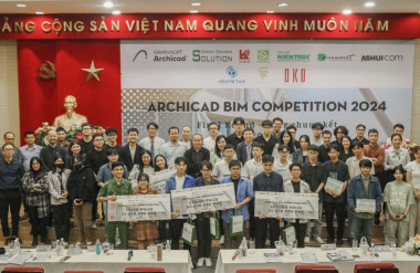 Hình ảnh Vòng chung kết cuộc thi Archicad BIM Competition 2024 (Nguồn: Ban tổ chức)