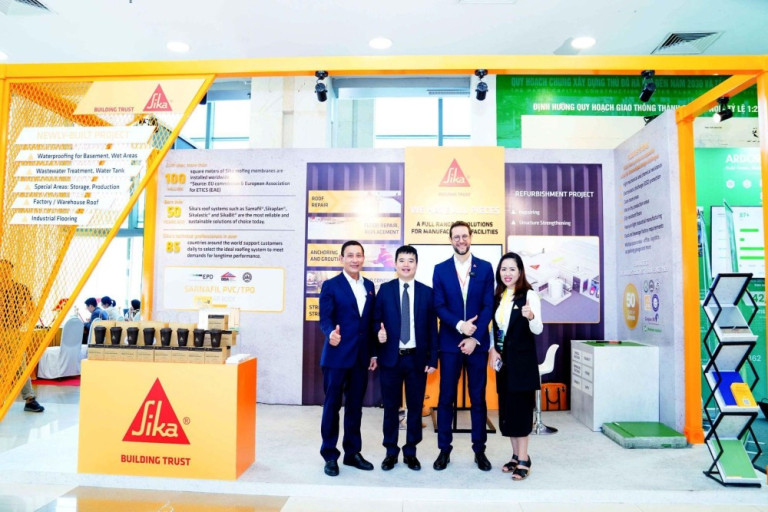 Sika Việt Nam đón tiếp ông Nguyễn Công Thịnh, Phó Vụ trưởng Vụ Khoa học công nghệ và môi trường, Bộ Xây dựng