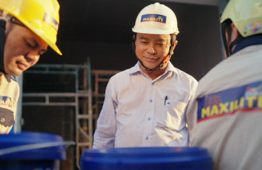 Sử dụng các sản phẩm sơn của Maxilite từ Dulux là bí quyết giúp anh Huỳnh Hùng tạo sự khác biệt so với các nhà thầu khác