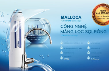 Cấu tạo lõi lọc đúc nguyên khối giảm tối đa nguy cơ rò rủ qua các khớp nối & chịu được áp lục nước lớn.