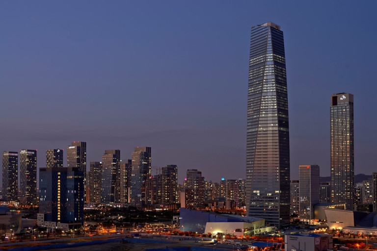 Songdo IBD đại diện cho hình ảnh thành phố thông minh quốc tế xuất sắc ở Hàn Quốc.