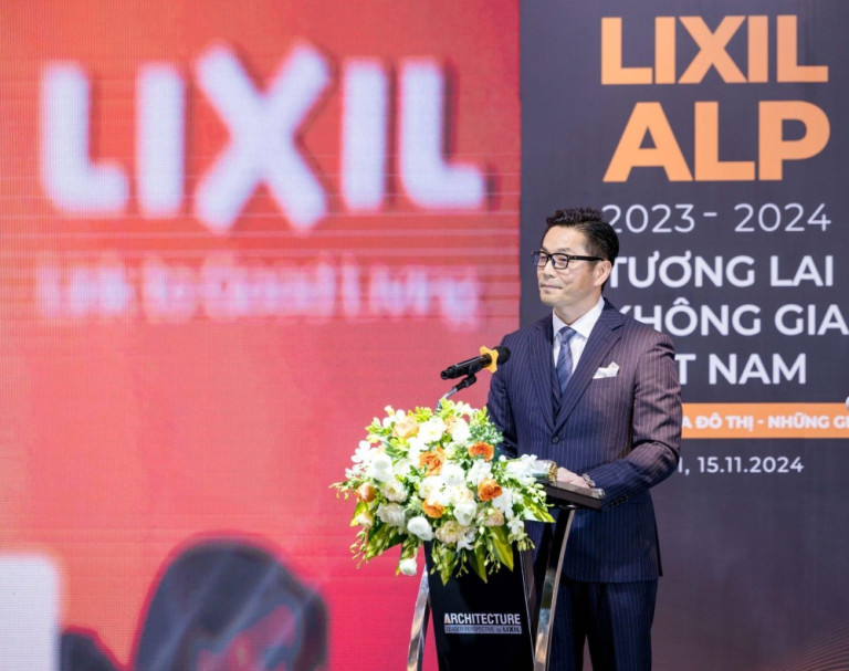 Ông Uchidate Katsuaki - Tổng giám đốc LIXIL Việt Nam – Đại diện Đơn vị Sáng lập và Tổ chức LIXIL ALP 2023-2024