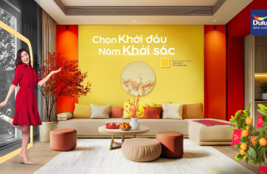 Năm nay, True Joy™ - Vàng Khởi Sắc đã được Dulux công bố là Màu Của Năm 2025. Đây cũng là màu sắc biểu tượng cho sự may mắn theo văn hóa phương Đông nói chung và Việt Nam nói riêng, đặc biệt trong dịp Tết.