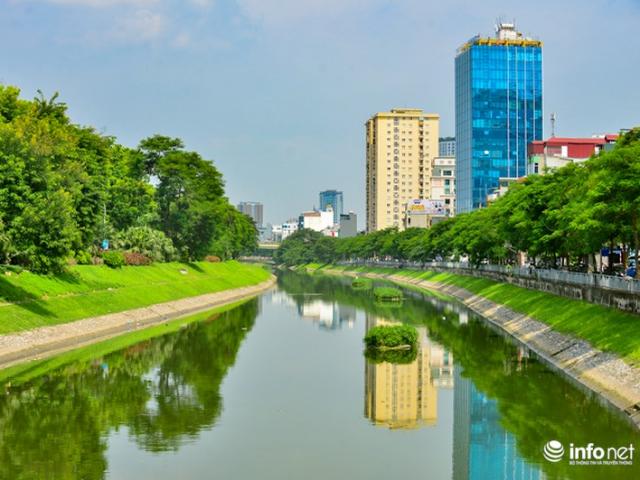 Cảnh quan sông Tô Lịch