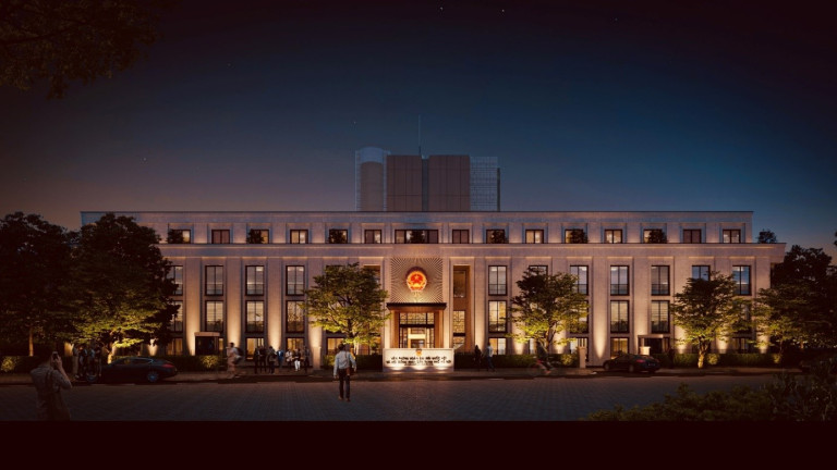 Kiến trúc công trình sau cải tạo