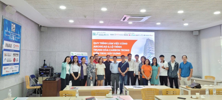 Workshop tổ chức trực tiếp tại Hội Kiến trúc sư Thành phố Hồ Chí Minh trong năm 2024