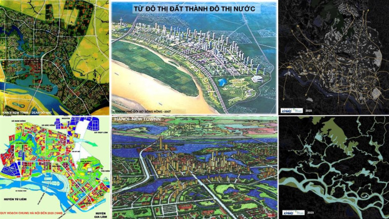 So sánh 2 giải pháp định hướng phát triển và phân vùng kiểm soát Hành Lang Xanh trong Điều chỉnh Quy hoạch chung Thủ đô 2024 với nghiên cứu của TS Nguyễn Văn Tuyên