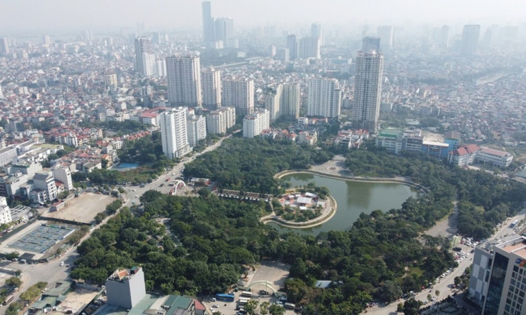 Phạm vi, ranh giới lập quy hoạch là toàn bộ địa giới hành chính Thủ đô Hà Nội, với 30 đơn vị hành chính cấp huyện, gồm 12 quận, 17 huyện và 1 thị xã.