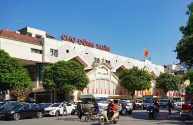 Chợ Đồng Xuân ngày nay (Nguồn ảnh: Wikipedia)