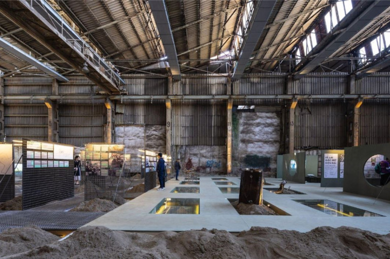 Nhà máy xe lửa Gia Lâm và tiềm năng trở thành không gian văn hóa sáng tạo (Ảnh: Ban tổ chức sự kiện)