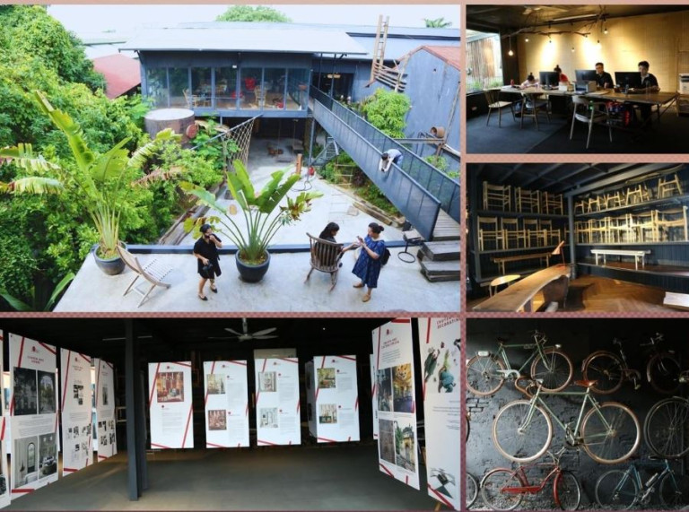 Không gian sáng tạo tại 282Workshop (Nguồn: báo Đầu tư)