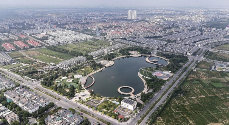 Tái thiết khu chung cư cũ thành không gian đô thị mới tạo động lực phát triển kinh tế (Ảnh: Dân trí)