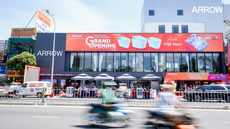 Arrow Home khai trương cửa hàng đầu tiên tại Tp.HCM