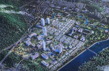 Phối cảnh Dự án Khu đô thị công nghệ FPT