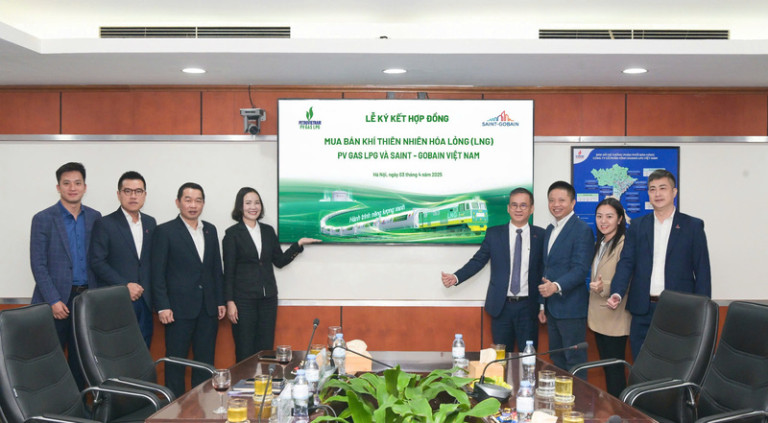 Saint-Gobain và PV GAS LPG ký kết hợp đồng mua bán LNG