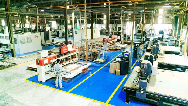 Không gian sản xuất tại nhà máy Landco Bắc Ninh