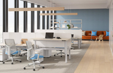 Bàn nâng Nevi có thể phù hợp với nhiều không gian làm việc khác nhau