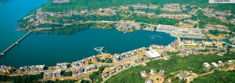 TP Lavasa đang trong quá trình xây dựng (Nguồn: The Lavasa Life – 2014)