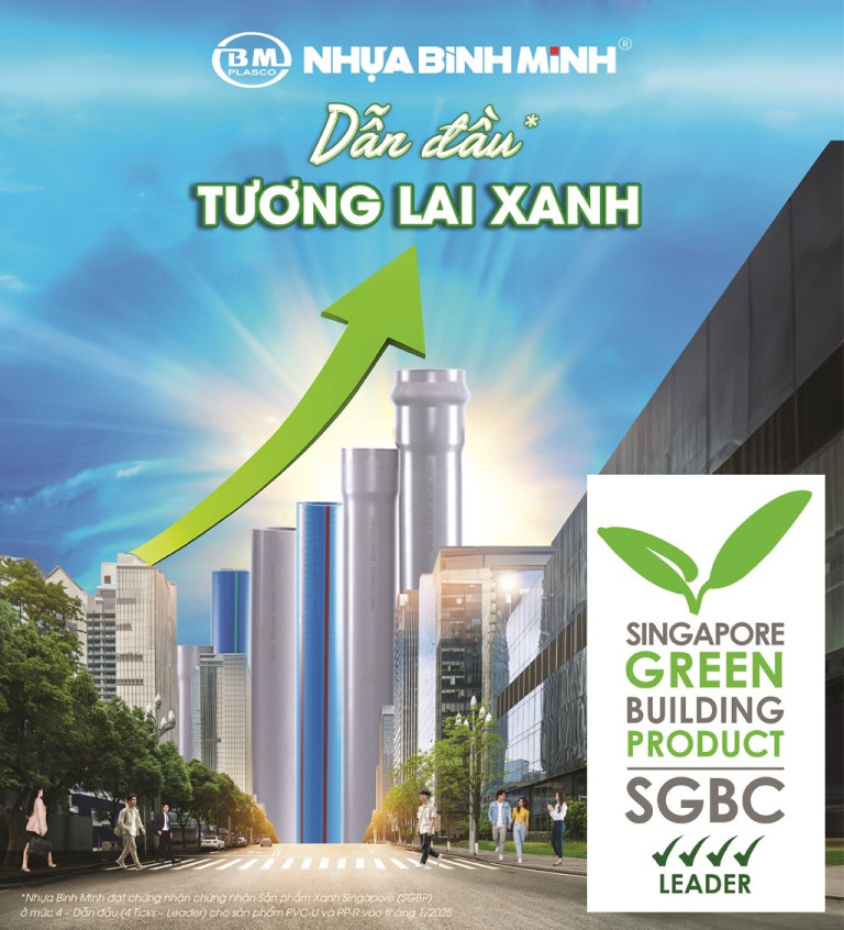 Tiên phong dẫn lối cho tương lai xanh là một trong những mục tiêu mà Nhựa Bình Minh đã đang và sẽ luôn hướng tới