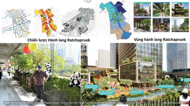 (8)Bangkok đang thực hiện tiến trình tái thiết đô thị rất sáng tạo từ lý thuyết đến thực tiễn.