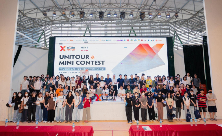 Unitour 2025 thu hút đông đảo sinh viên ngành Kiến trúc – Thiết kế