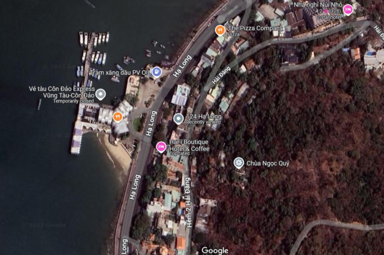 Vị trí khu đất trên bản đồ vệ tinh