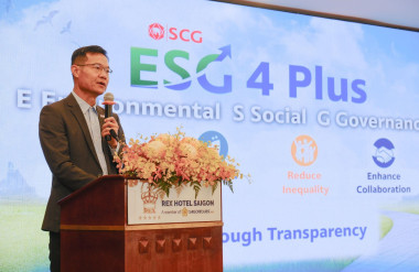 Phát triển bền vững là trọng tâm chiến lược của SCG, với định hướng ESG 4 Plus là kim chỉ nam trong mọi hoạt động vận hành.