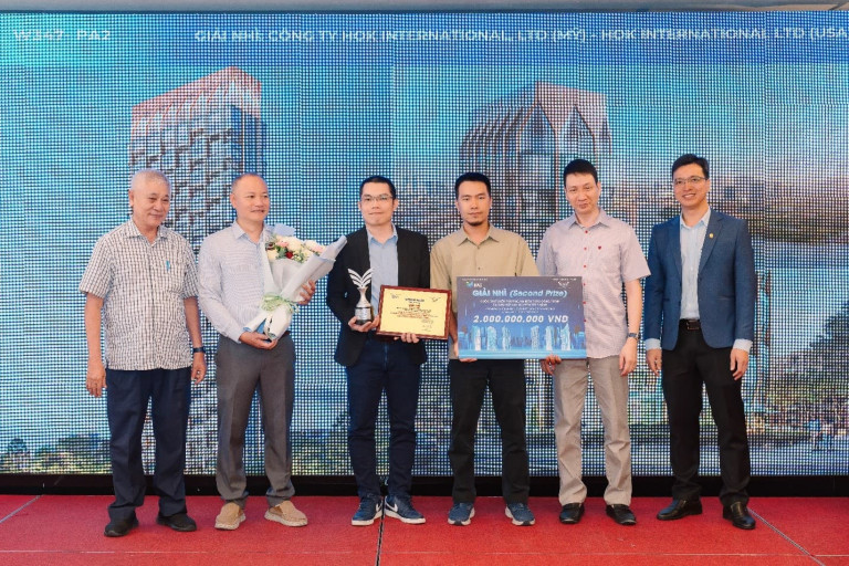 Giải Nhì được trao cho liên danh HOK International, Ltd – IAM Architects