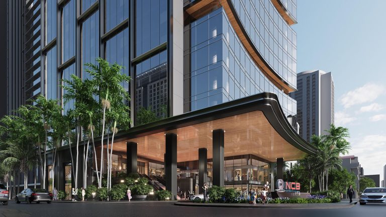 Phương án đạt giải Nhất thi tuyển Phương án kiến trúc Nhà điều hành sản xuất, văn phòng cho thuê, chung cư và trung tâm thương mại 31 Láng Hạ