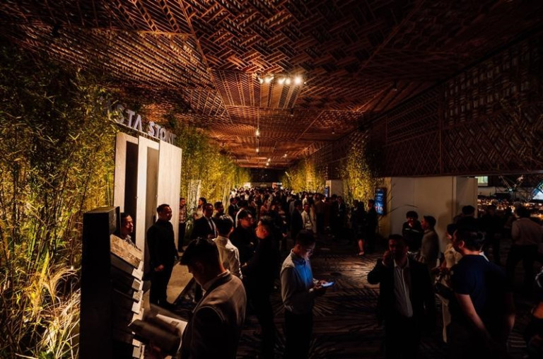 Không gian triển lãm sự kiện TRIO