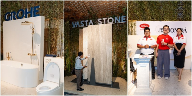 Không gian triển lãm tại sự kiện TRIO nhận được nhiều lời khen từ khách tham dự 