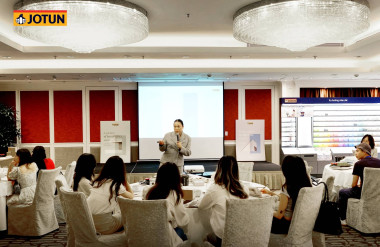 Workshop Jotun Colour Academy thu hút sự tham gia của các kiến trúc sư và nhà thiết kế nội thất.