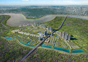 Alluvia City là thành phố bên sông kiểu mẫu hiện nay.