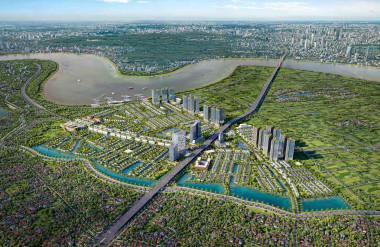 Alluvia City là thành phố bên sông kiểu mẫu hiện nay.