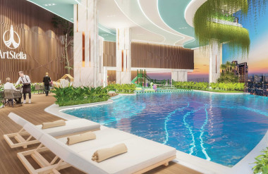 Tầm nhìn thoáng đãng bao quát vẻ đẹp thành phố của ArtStella