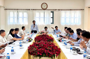 Toàn cảnh hội thảo Phát triển hệ thống cây xanh, công viên, vườn hoa trên địa bàn thành phố Hà Nội.