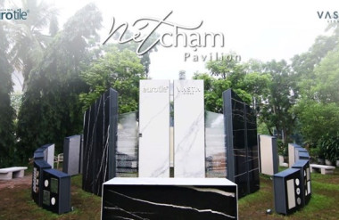 Tại tọa đàm “Kiến - Chạm - Định”, giới chuyên môn Việt Nam đề xuất mô hình quy hoạch thành phố "thấm nước”, kết hợp vật liệu xanh và công nghệ bền vững. Ảnh: Viglacera