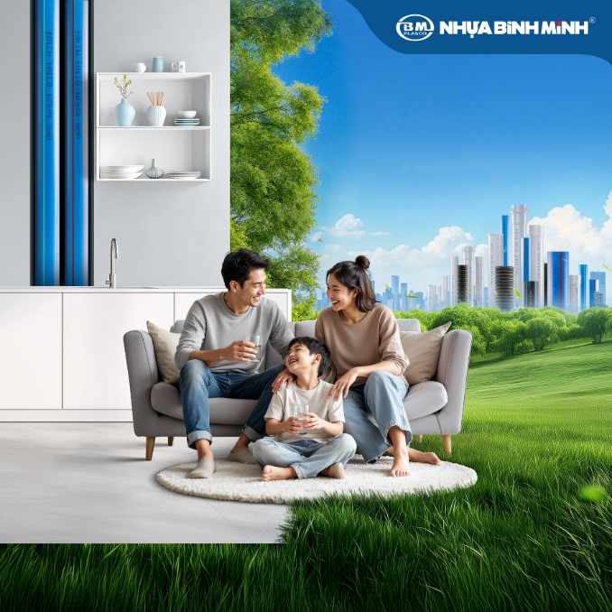 Phát triển bền vững cùng Nhựa Bình Minh