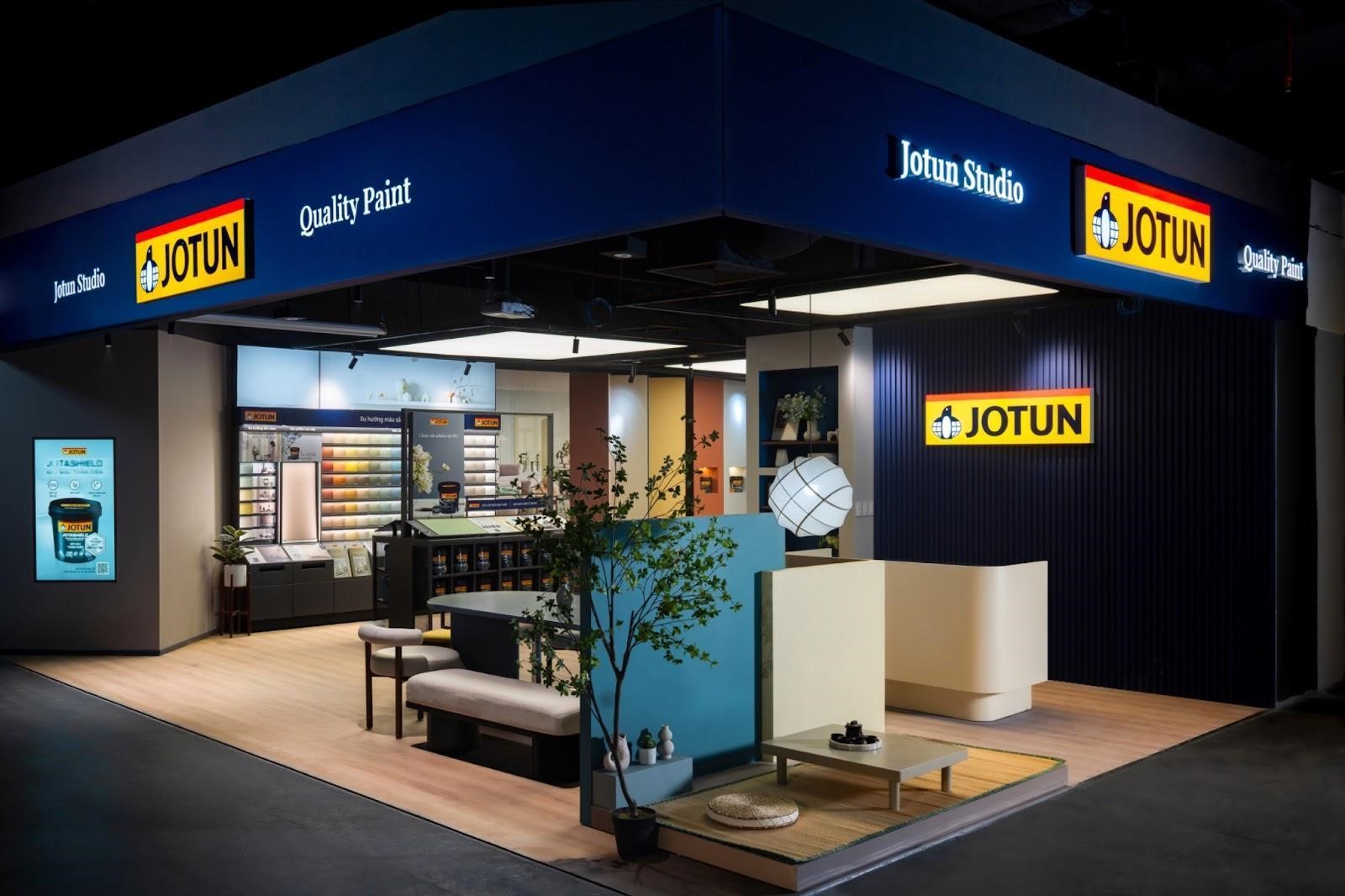 Không gian mua sắm tinh tế, hiện đại tại Jotun Studio