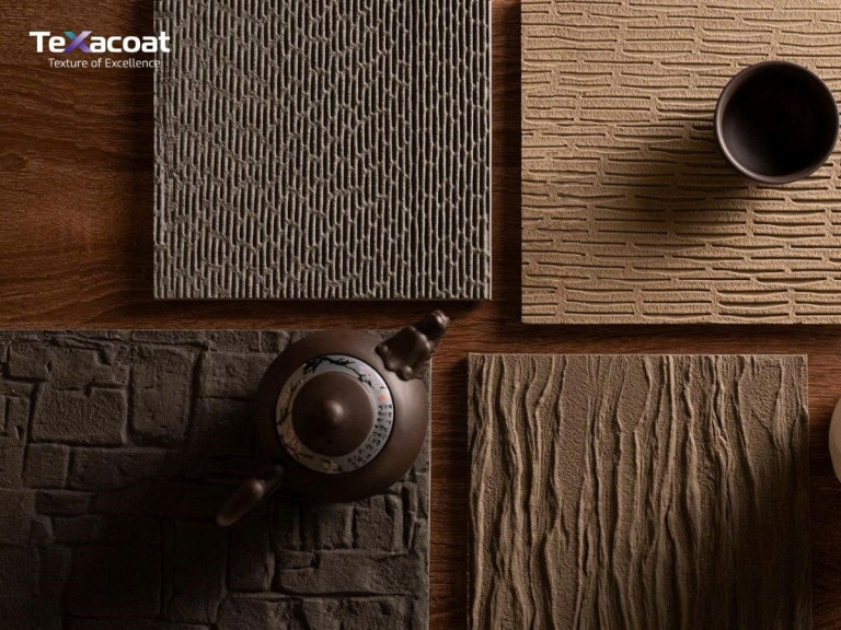 Vữa hiệu ứng TexaCoat sử dụng công nghệ Nhật bản và được điều chỉnh phù hợp với điều kiện khí hậu Việt Nam