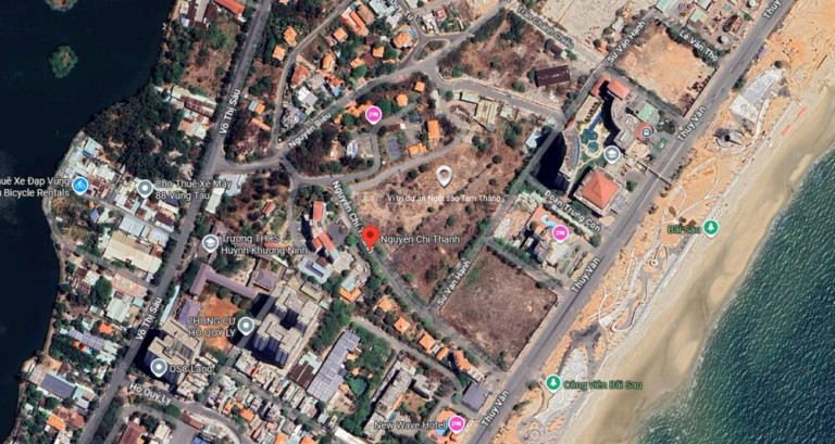 Vị trí dự án Ngôi sao Tam Thắng tọa lạc tại cung đường du lịch Thùy Vân (Ảnh: Hodeco)